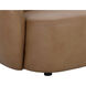 Lorne Aline Butternut Leather Sofa